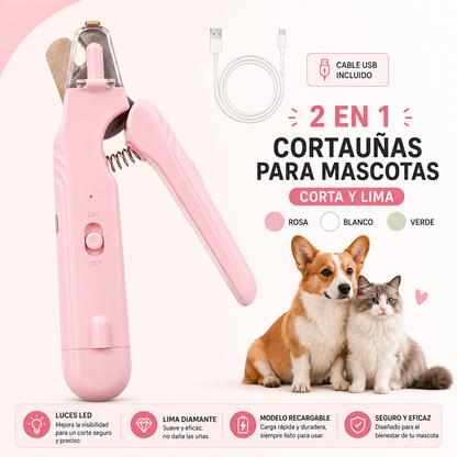 Cortaúñas LED para Perros y Gatos