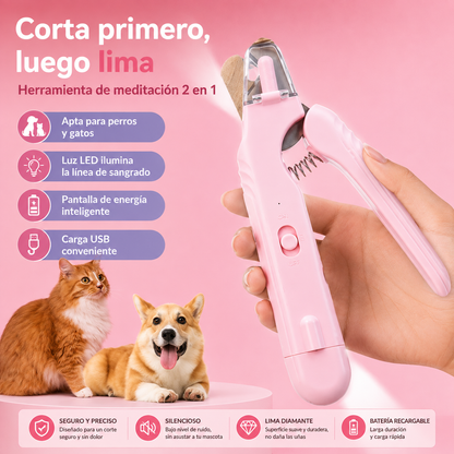 Cortaúñas LED para Perros y Gatos