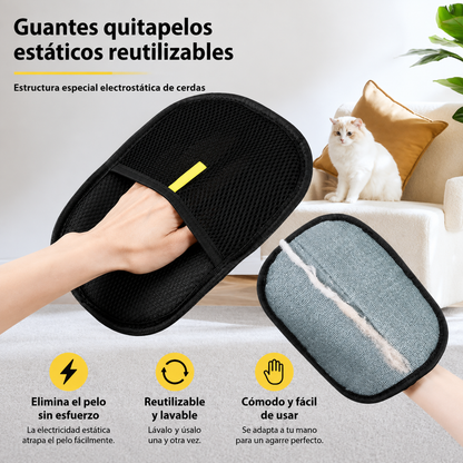 Guante Quitapelos para Perros y Gatos