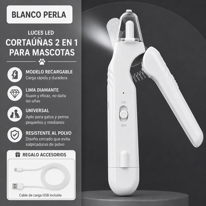 Cortaúñas LED para Perros y Gatos